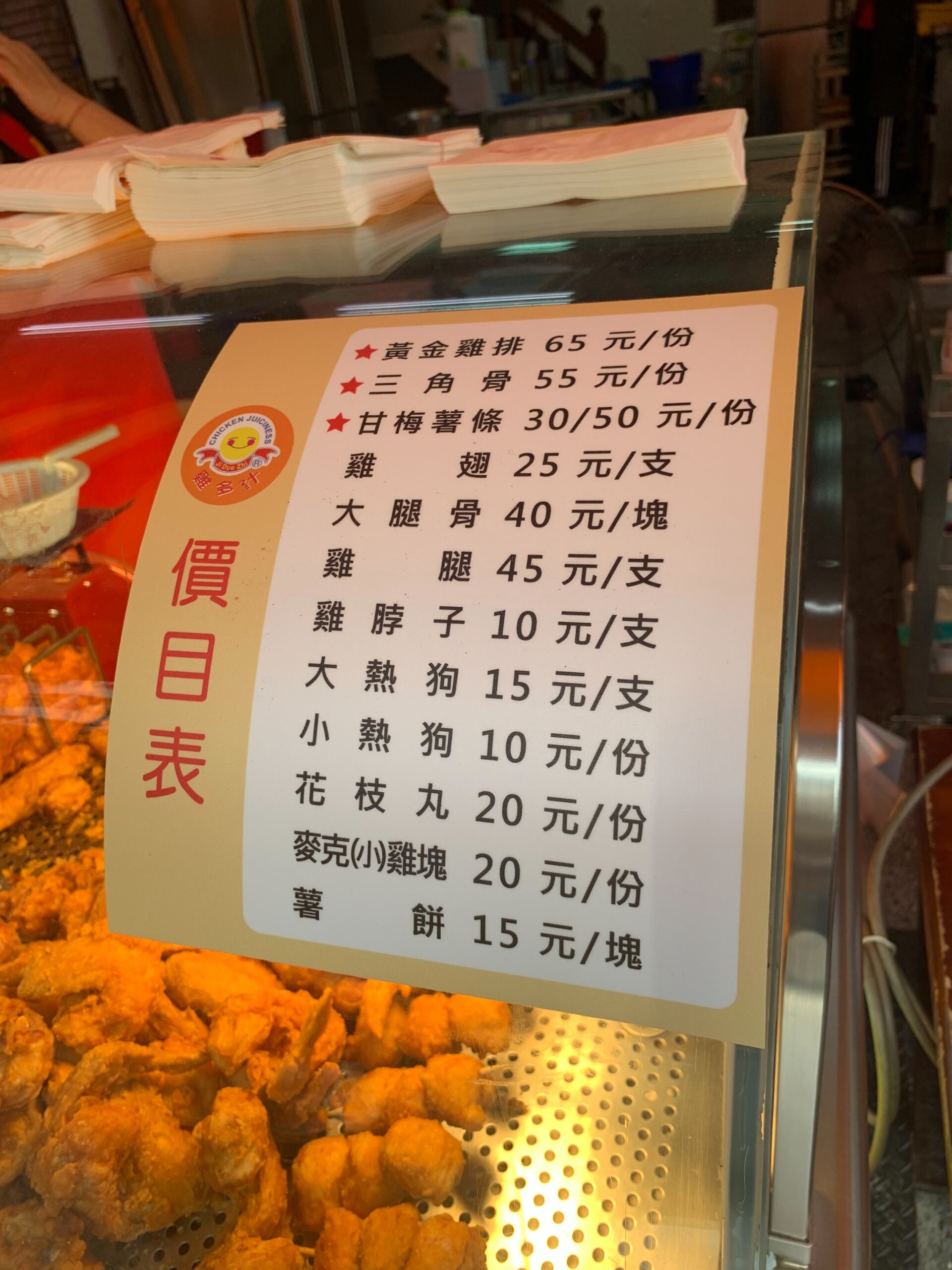 【台中】 雞多汁 台中興安店｜2022已更新菜單 來自台南便宜好吃炸雞  最推薦三角骨， 還有黃金雞排跟地瓜都是台中人最愛的午茶小點！