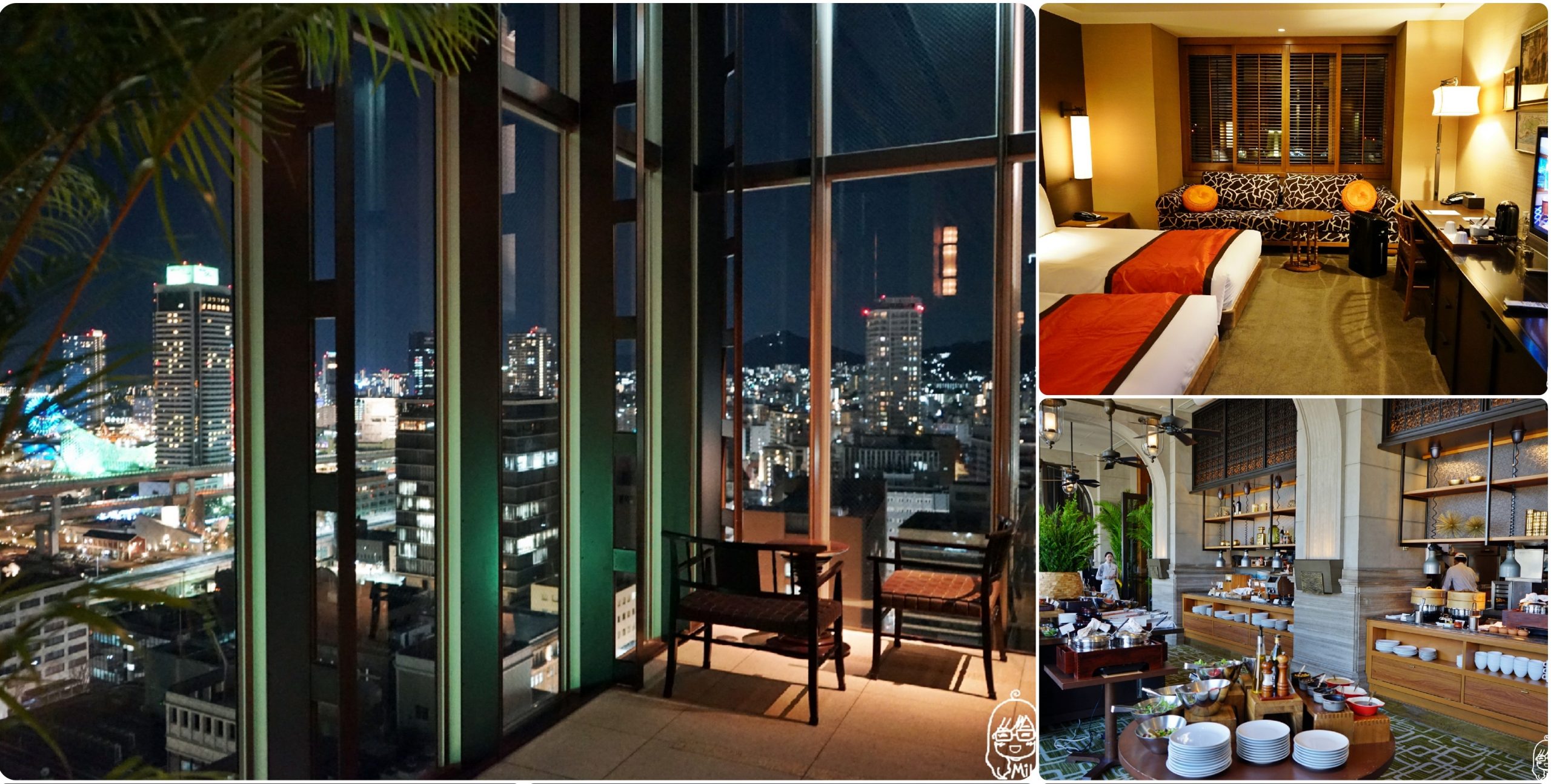 日本 神戶 Oriental Hotel Kobe 神戶東方飯店 歷史悠久有質感高檔精品飯店