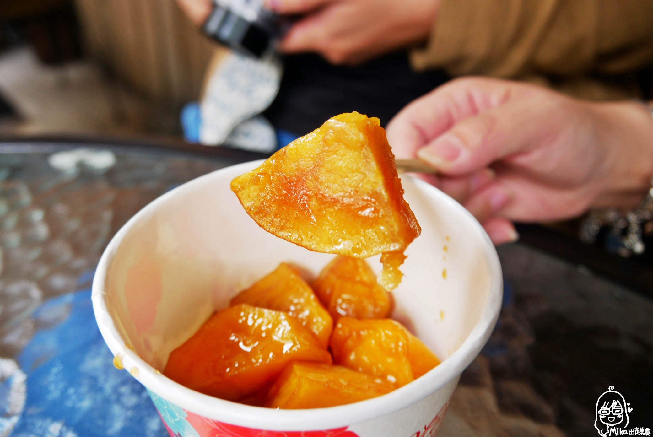 【嘉義】 咱台灣人的冰 – 台灣人蕃薯糖圓仔湯｜世界好吃蜜蕃薯在這裡！甜滋滋綿密密  還有古早味挫冰 真材實料很飽滿。