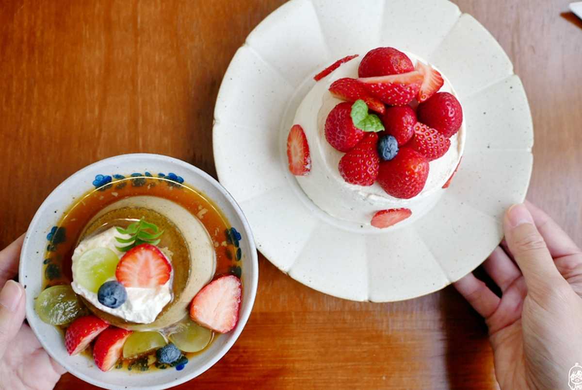 【桃園】  辺間屋梅子｜ig熱門網美咖啡廳  純白暖木 森林系清新甜美風格 私心推薦當季草莓鮮奶油戚風蛋糕。