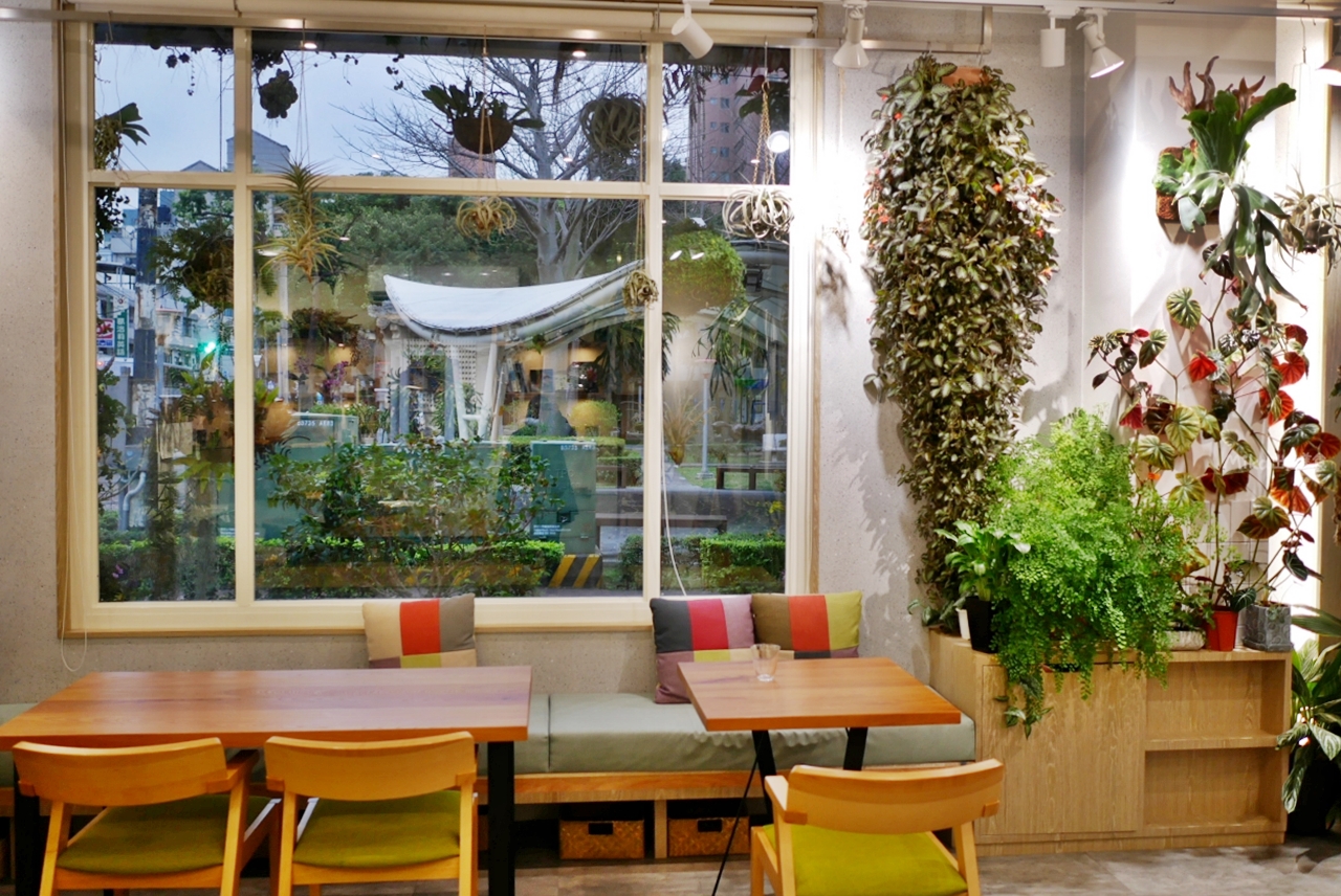 【桃園】 Vittaria Café 書帶蕨咖啡｜植物系 城市裡的超美微型植物園，根本就是會呼吸的咖啡廳。