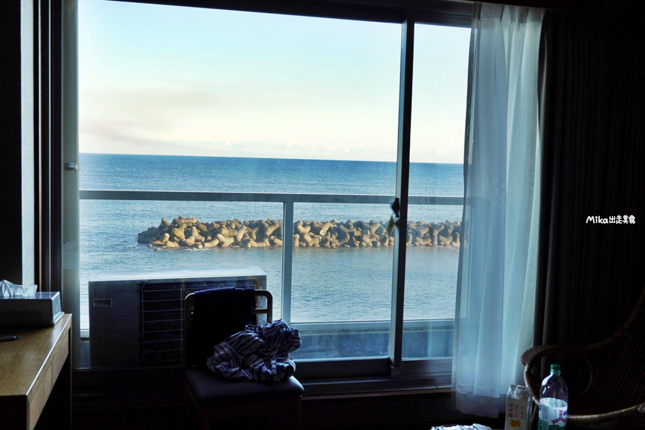 【日本】 山陰 鳥取米子 皆生シーサイドホテル 海の四季｜鳥取海邊溫泉飯店，擁有海景第一排無敵海景以及日本罕見海底湧出的溫泉可以泡喔。