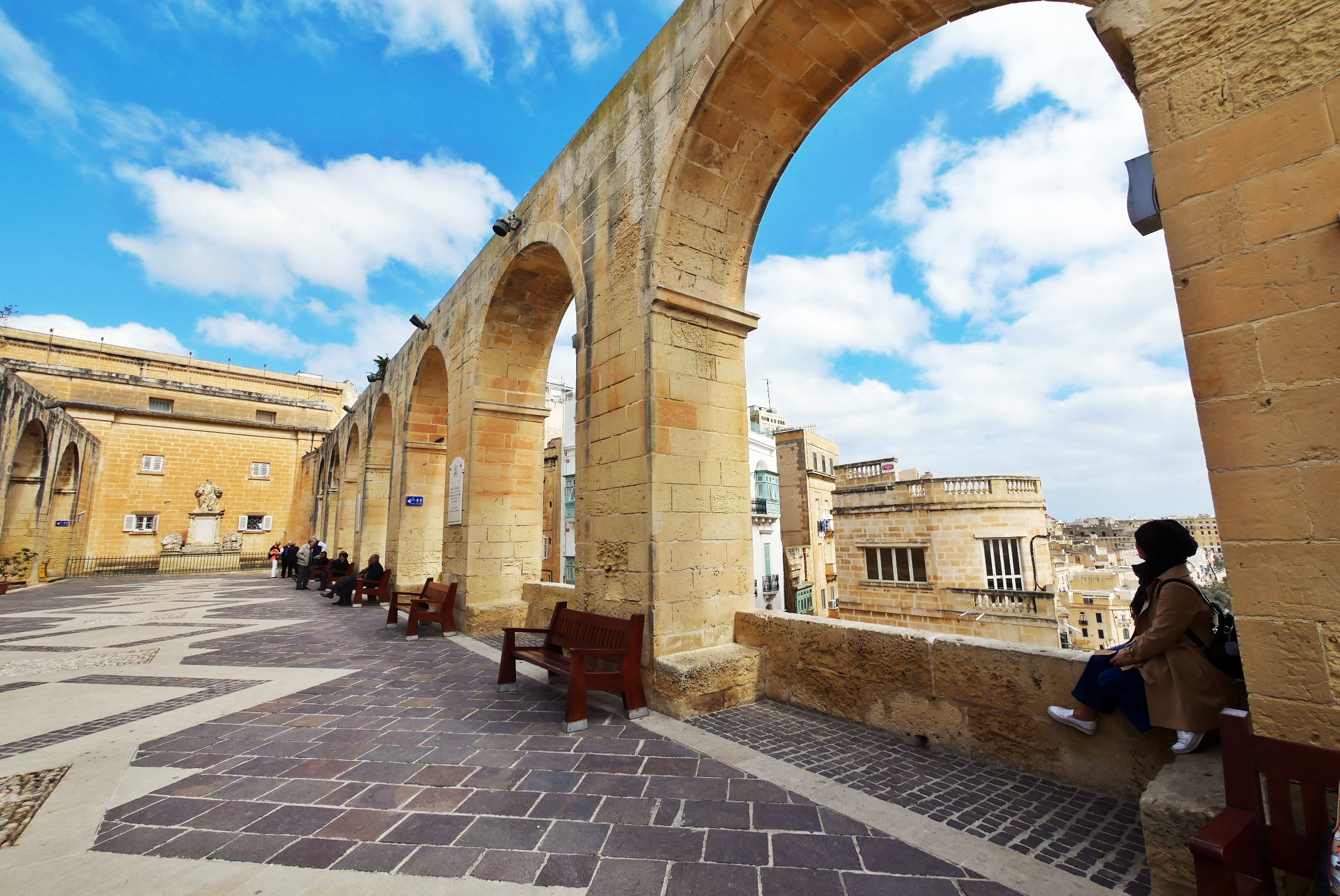 『歐洲。地中海』 馬爾他首都 瓦萊塔Valletta｜是歐洲名城也是世界上最小的首都之一  世界上最集中的歷史文化區  尊貴的金色騎士之城｜2019/0313-0318 歐洲馬爾他六天五夜之旅