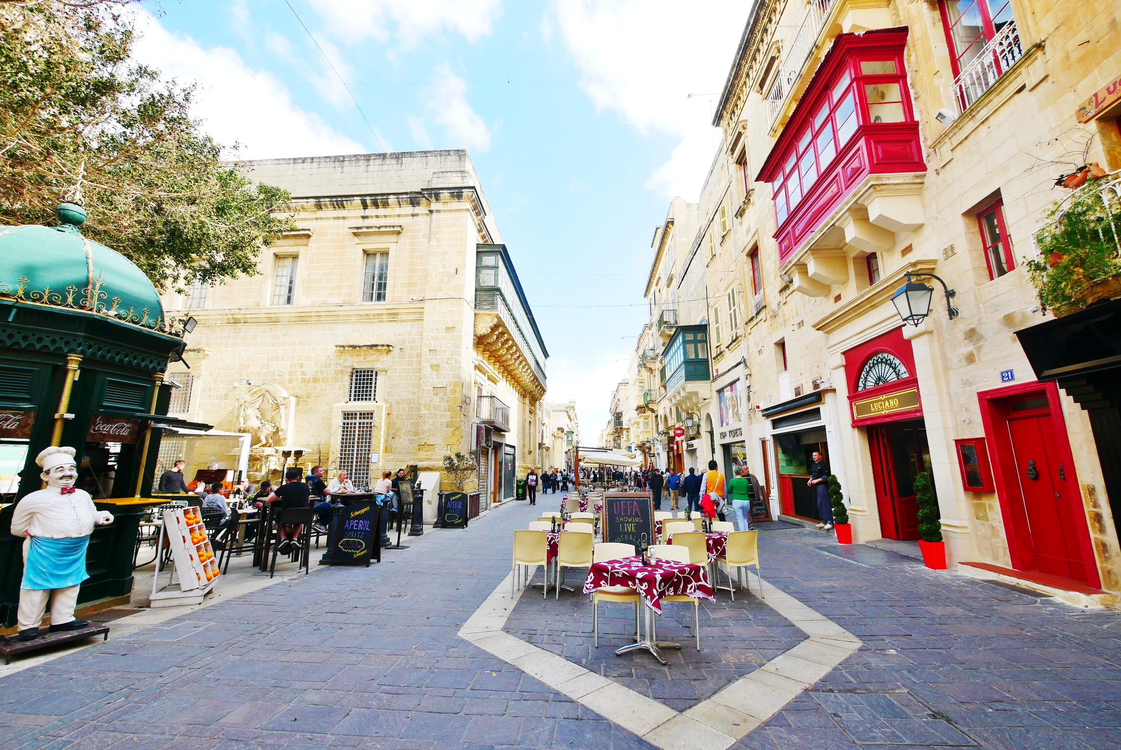 『歐洲。地中海』 馬爾他首都 瓦萊塔Valletta｜是歐洲名城也是世界上最小的首都之一  世界上最集中的歷史文化區  尊貴的金色騎士之城｜2019/0313-0318 歐洲馬爾他六天五夜之旅