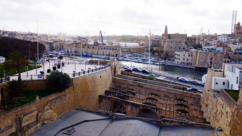 『歐洲。地中海』 馬爾他 Malta 三姊妹城three cites｜馬爾他歷史的搖籃  聖约翰騎士團從羅德島撤退後在馬爾他的最初定居地｜2019/0313-0318 歐洲馬爾他六天五夜之旅