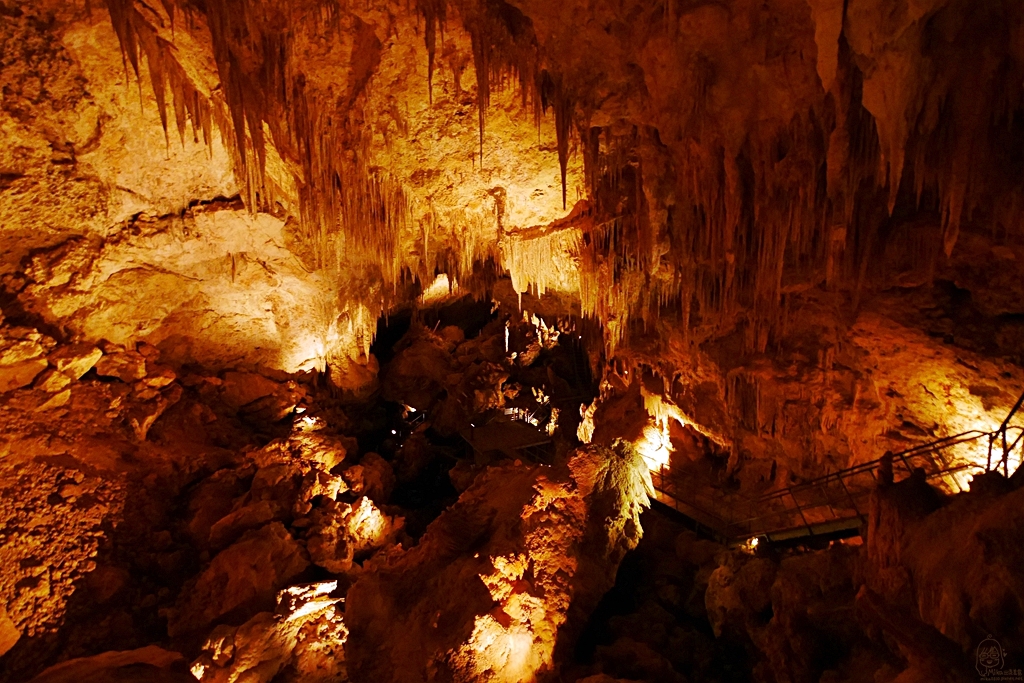 『澳洲。西澳』Mammoth Cave 猛獁洞穴 幾億年形成的鐘乳石、石柱、石筍等，數量驚人｜雄獅 玩轉西澳 七日 粉紅湖 沙漠小探險之旅