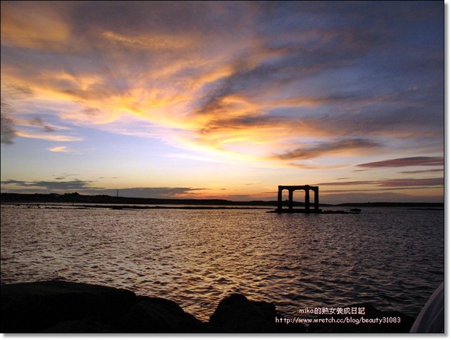 無名好地方005：澎湖西嶼夕陽與夜釣