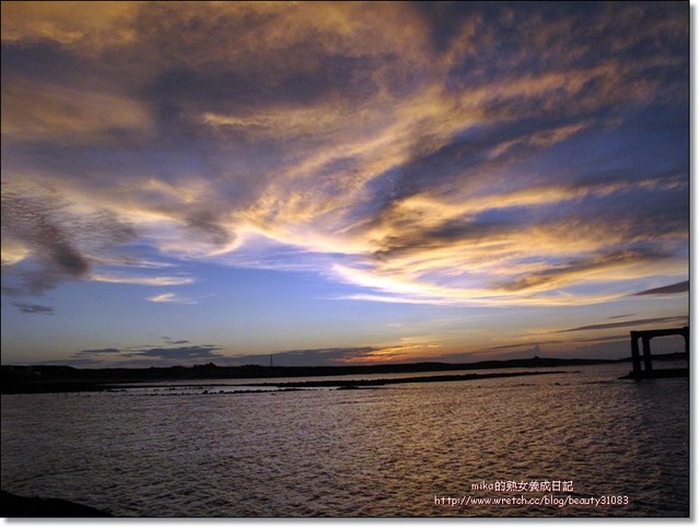 『澎湖遊記』發現屬於我們的藍海天堂之….西嶼夕陽與夜釣