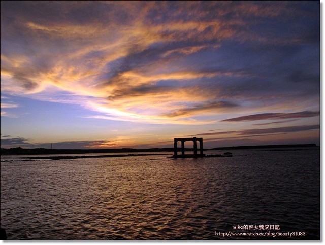 『澎湖遊記』發現屬於我們的藍海天堂之….西嶼夕陽與夜釣